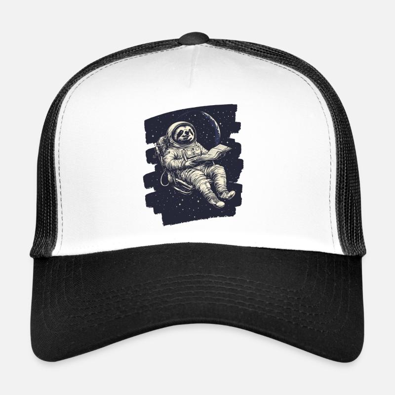 Sloth Astronaut Trucker Cap
