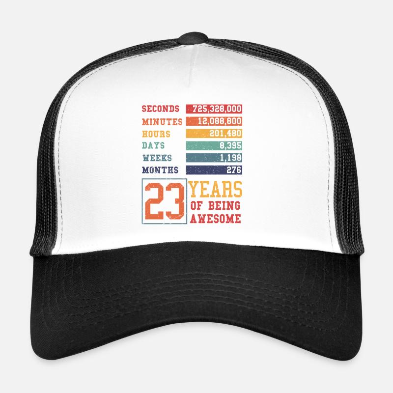 23 Jahre alt! Geburtstagsgeschenk 23. Geburtstag Trucker Cap