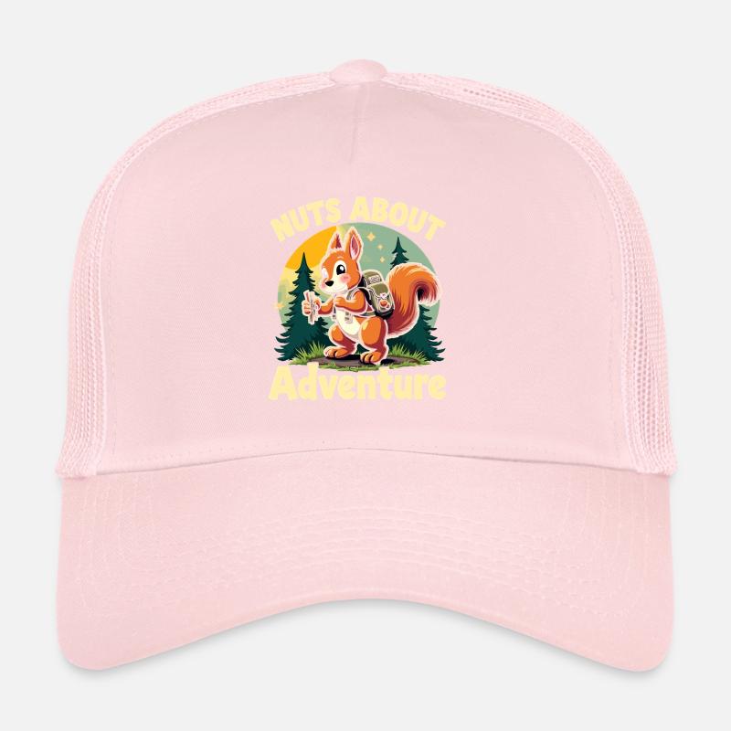 Observation des écureuils Faune passionnée Casquette trucker 