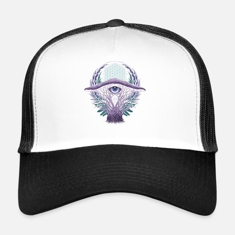 Third Eye Fungi | Mystical Vision Design Trucker Cap