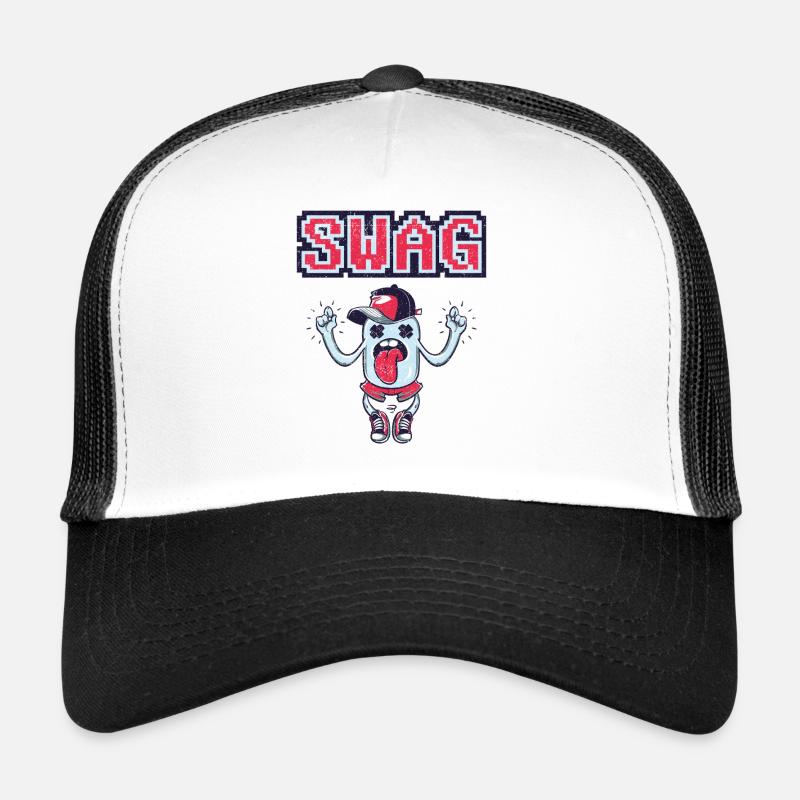 Swag Cartoon – Retro Style Trucker Cap