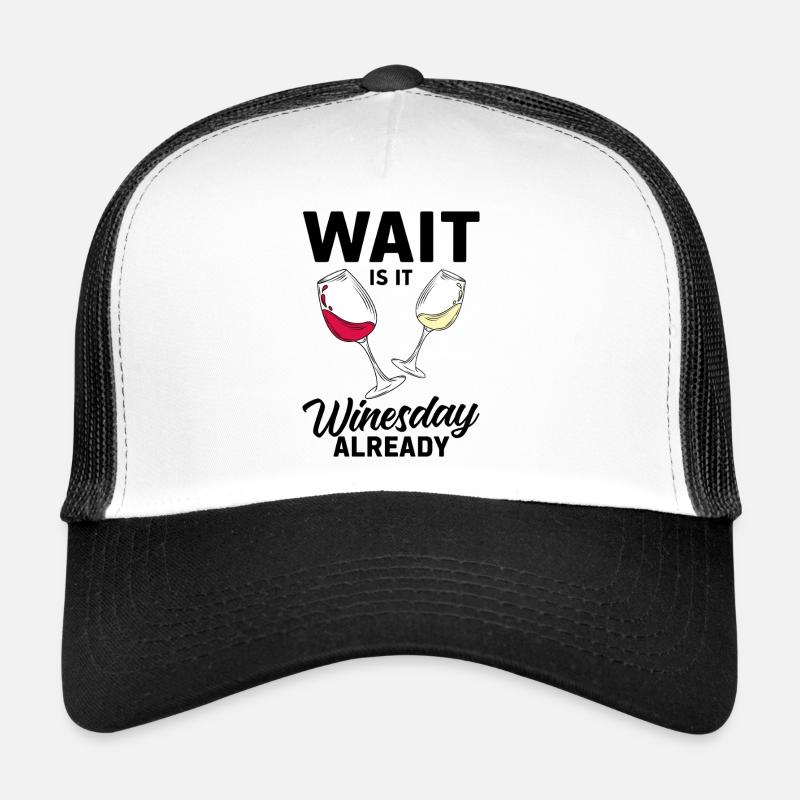 Vin Vin Rouge Casquette trucker 