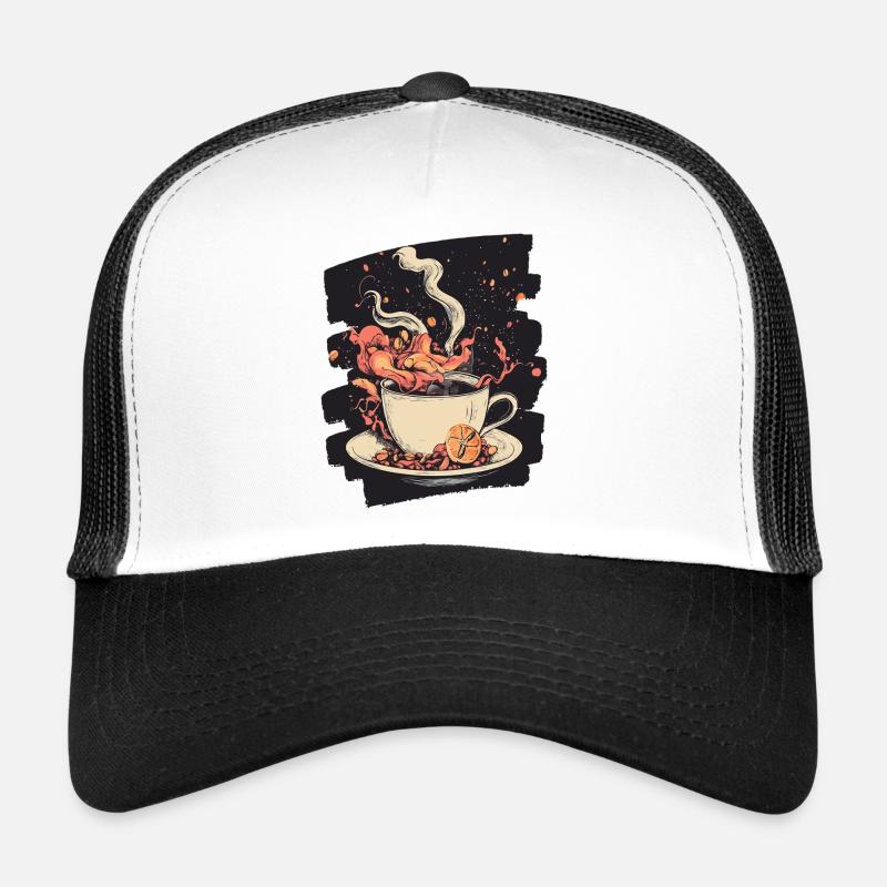 Coffee Coffee Coffee Lovers Trucker Cap