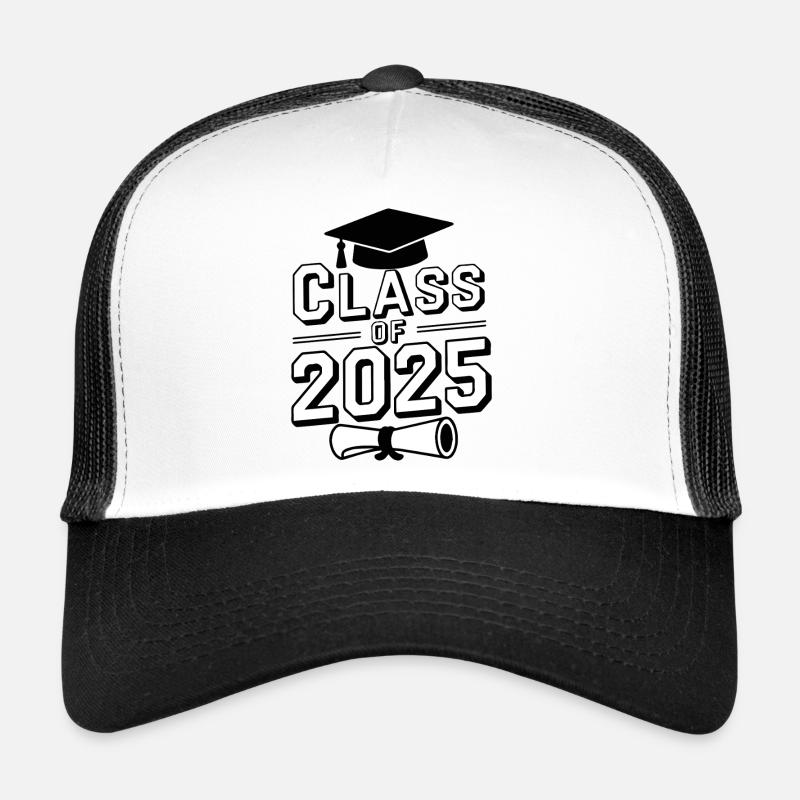 Abschlussklasse 2025 Absolvent Konfetti Student Trucker Cap