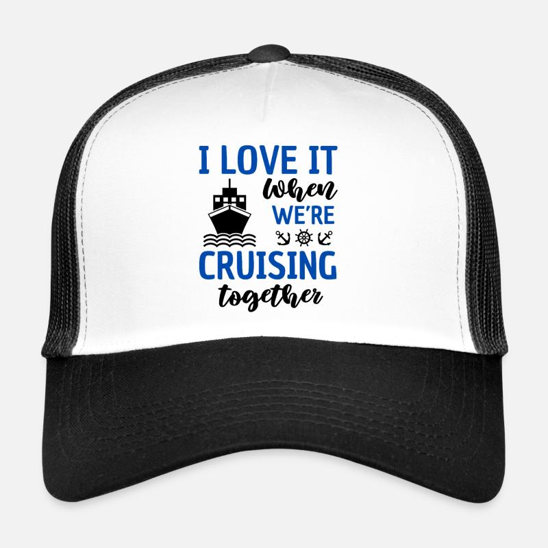 Croisière Vacances Design Voyage Casquette trucker 
