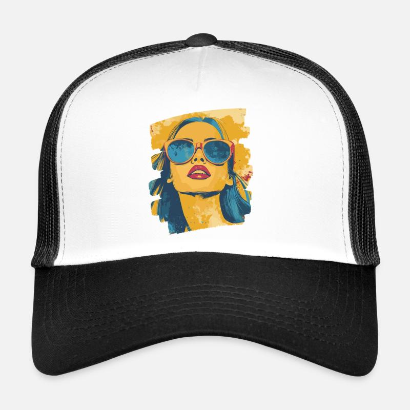 Sommer Sonne Retro Trucker Cap