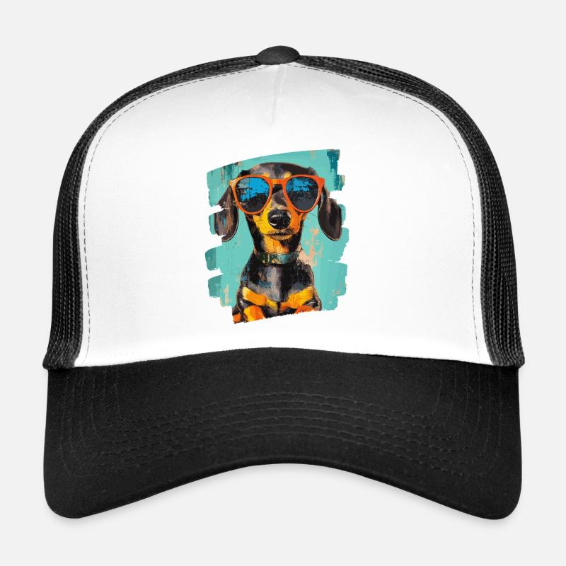 Teckel Dackel Casquette trucker 