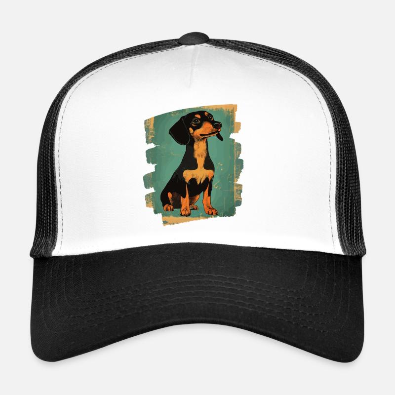 Teckel Dackel Casquette trucker 