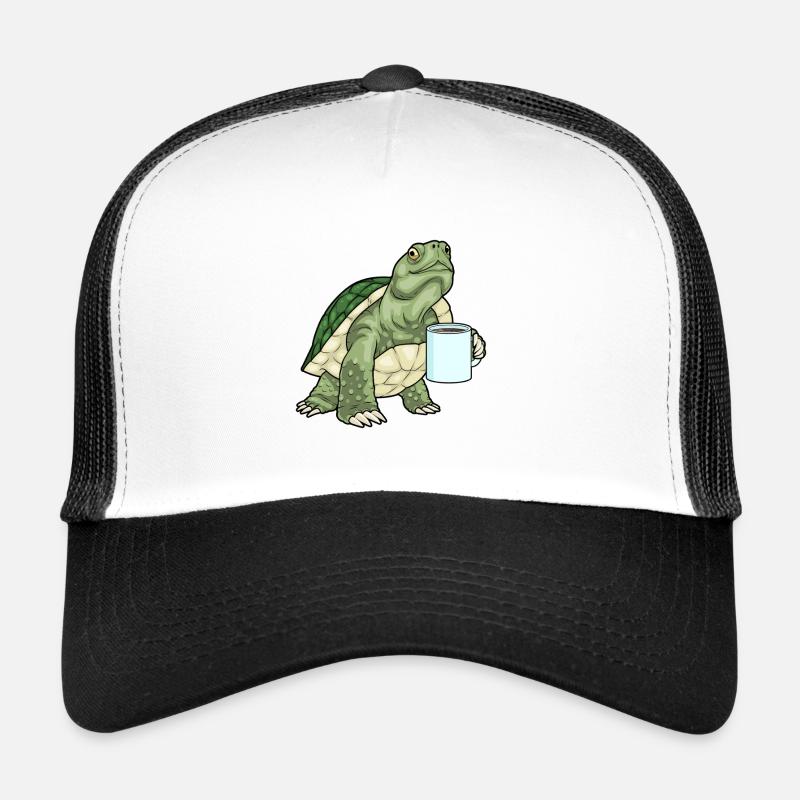 Turtle Coffee Mug Trucker Cap