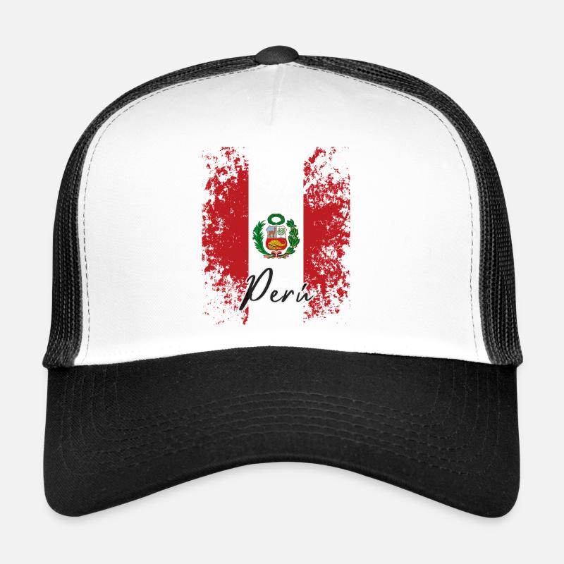 Fierté péruvienne, fière Péruvienne Casquette trucker 