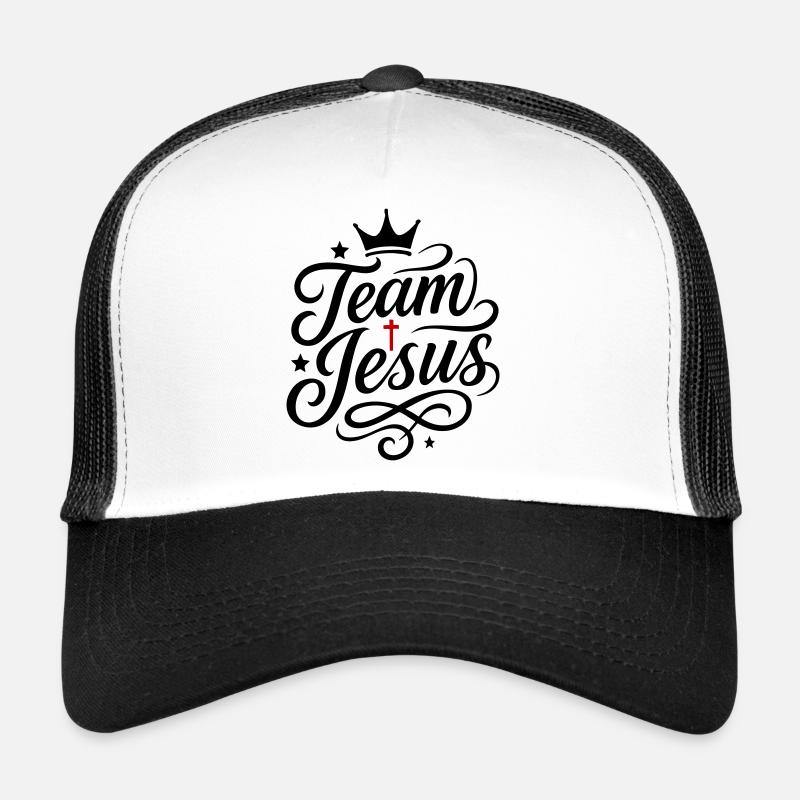 Team Jesus Christlich Spruch Trucker Cap