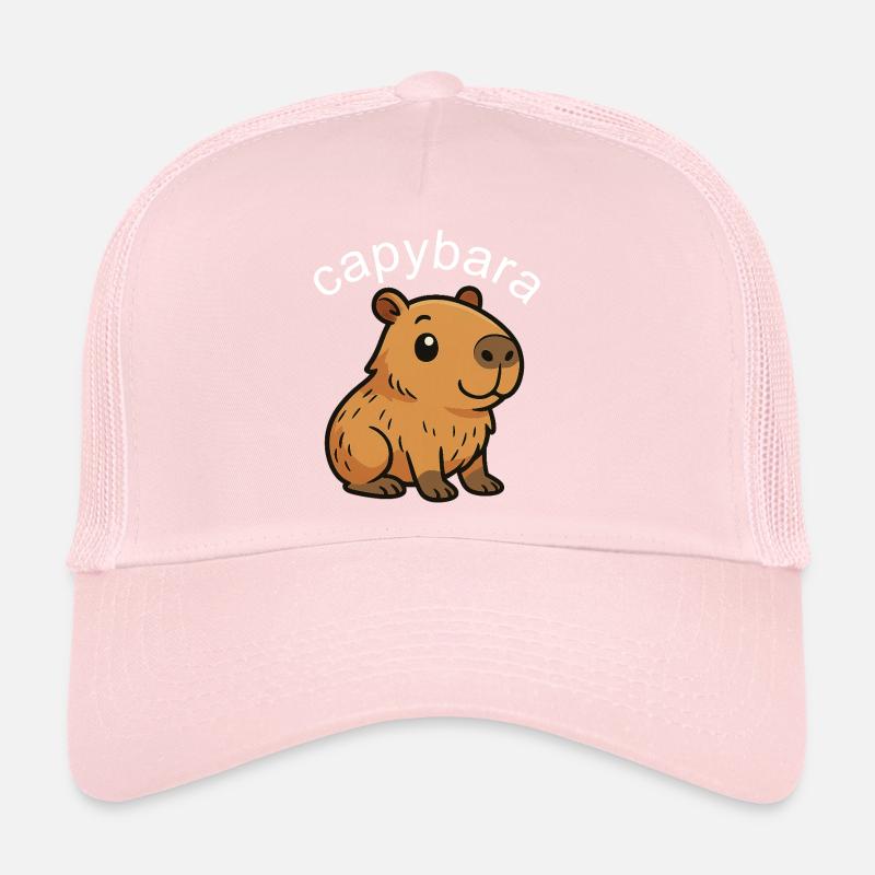 Mignon Dessin Animé Capybara, mignon et cool Casquette trucker 
