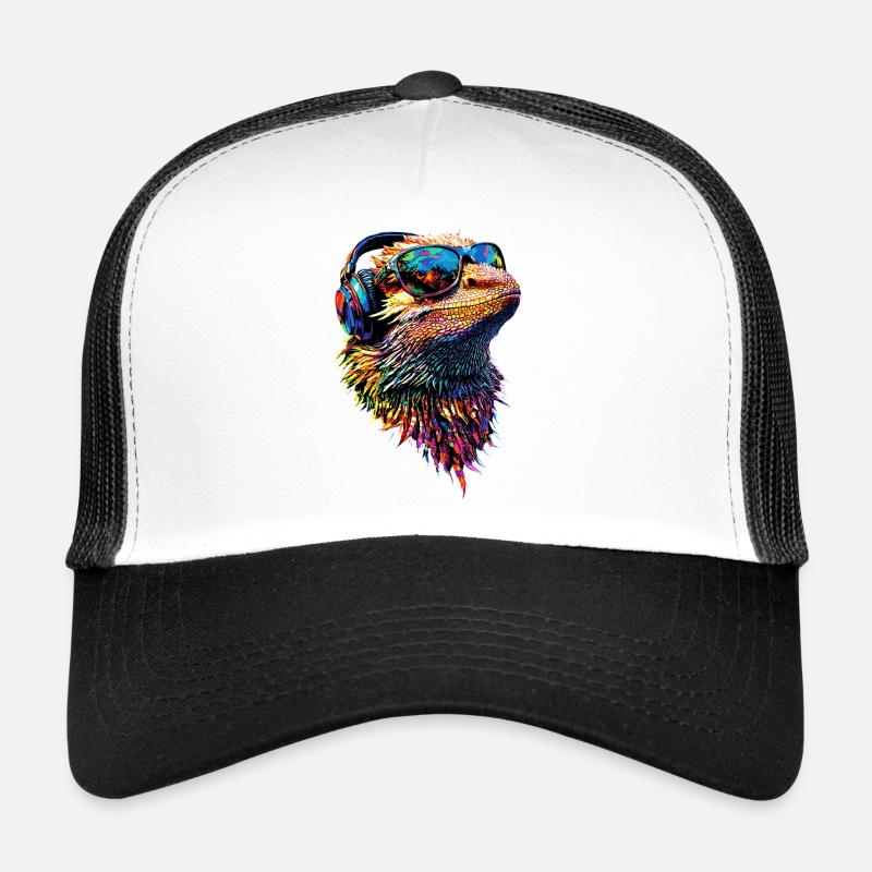 Bearded Dragon Lizard Bearded Dragon Cute Bearded Dragons Trucker Cap