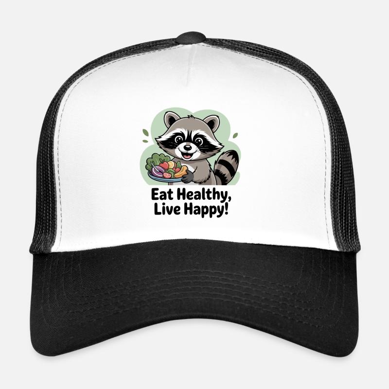 GESUND ESSEN, GLÜCKLICH LEBEN Trucker Cap