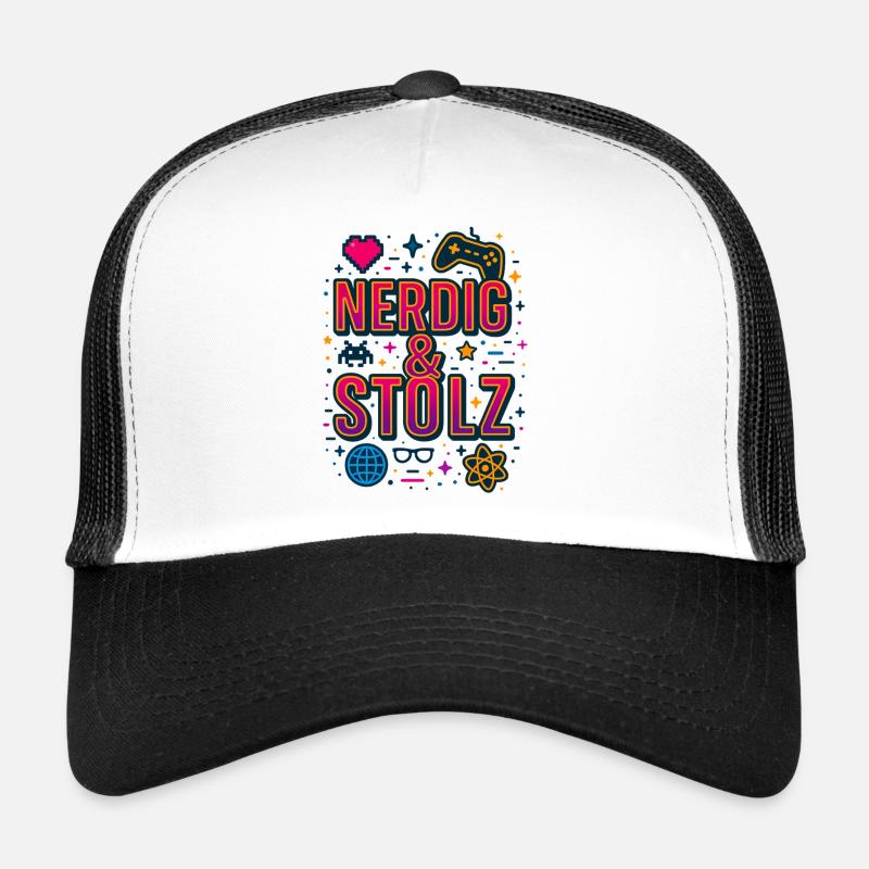 Nerdy & Proud Trucker Cap