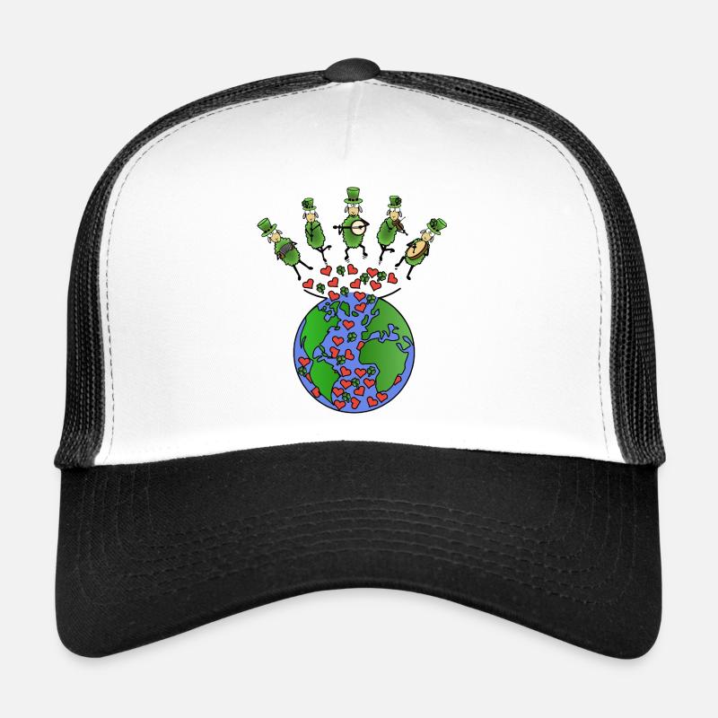 Folk Music Sheep - Trucker Cap - white/black