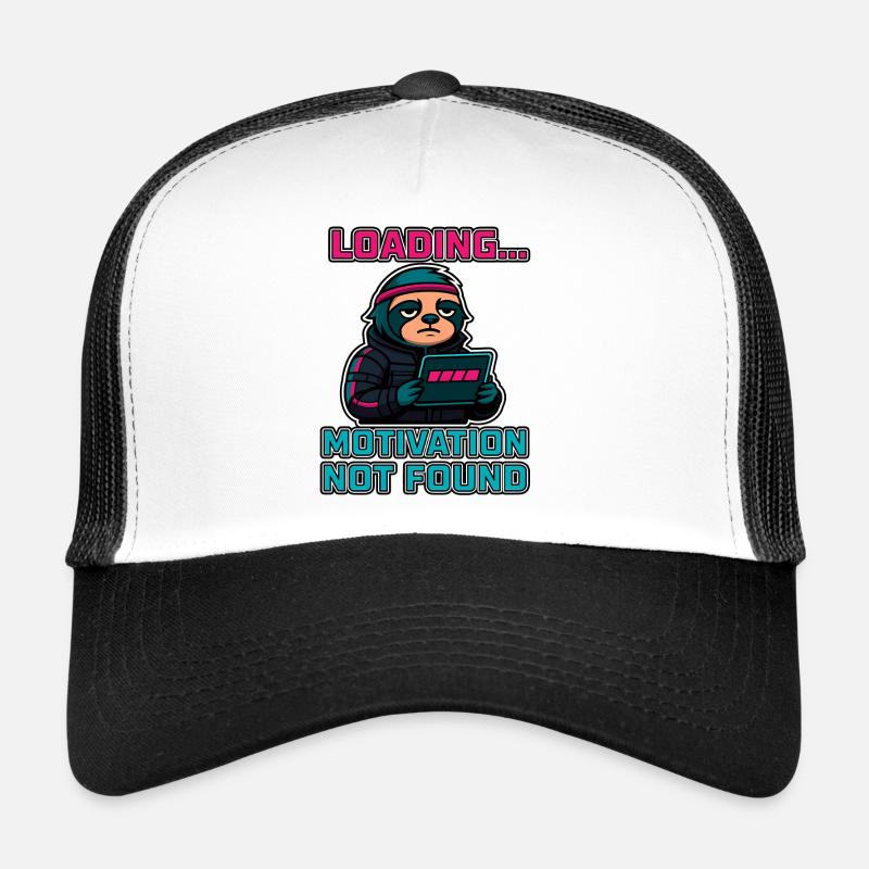 Chargement... Motivation introuvable Casquette trucker 