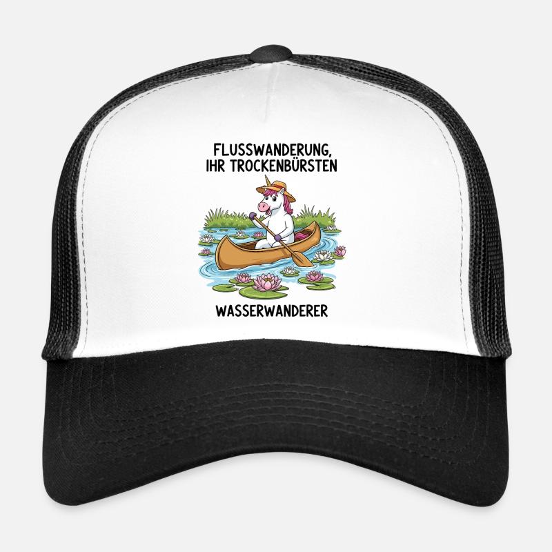 Excursion en canoë Licorne Casquette trucker 
