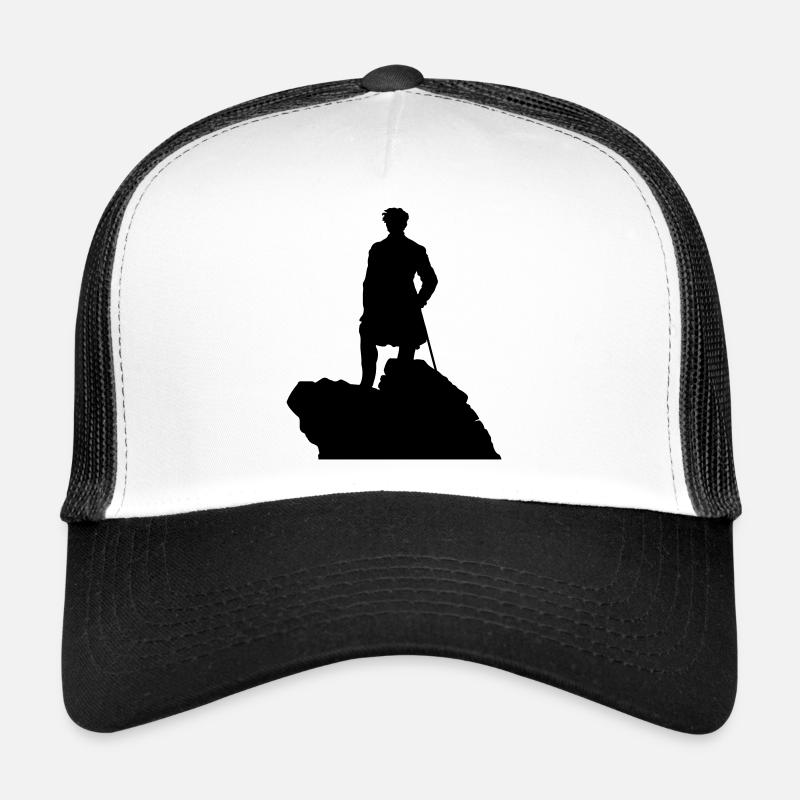 Le vagabond au-dessus de la mer de brouillard Caspar David Fried Casquette trucker 