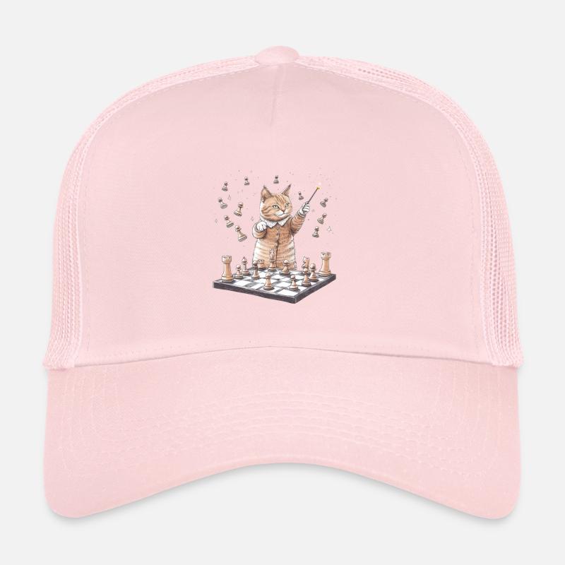 Chess Cat Trucker Cap