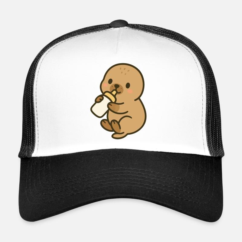 Fläschchenzeit am Meer Trucker Cap