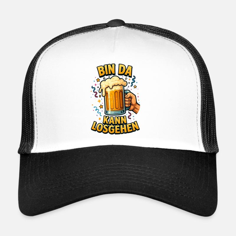 Bier Bierflasche Bierzelt Bierkrug Biergarten Trucker Cap