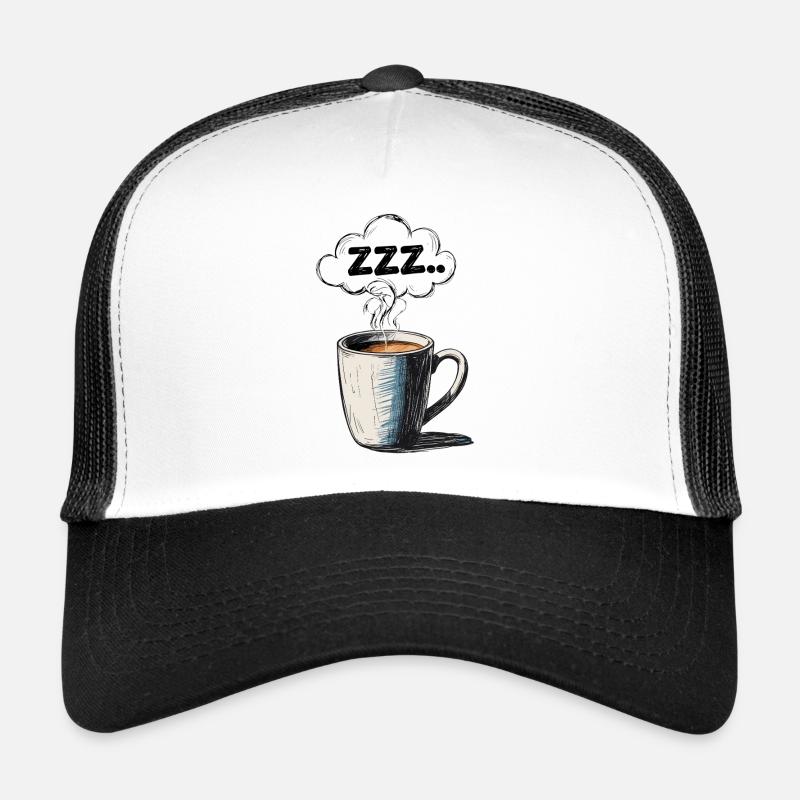 Kaffee zuerst - Dann reden. ZZZ… Design Trucker Cap