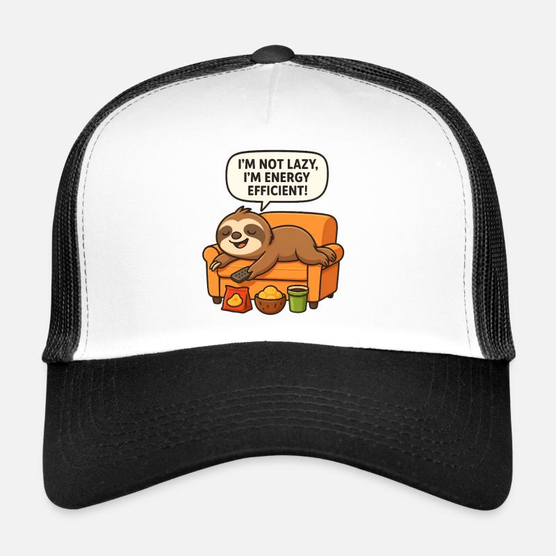 Lazy Sloth Trucker Cap