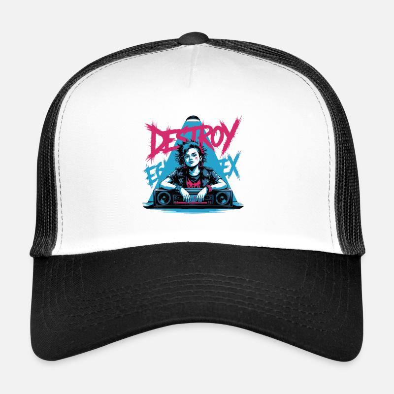 SYSTEM ZERSTÖREN Trucker Cap