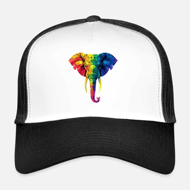 Trompe d’éléphant Afrique Safari Wilderness Éléphant Casquette trucker 