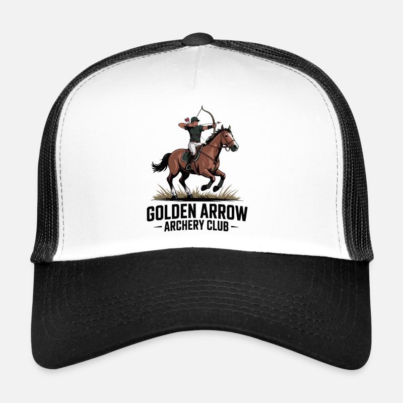 Cimier d'archer dynamique à cheval Casquette trucker 
