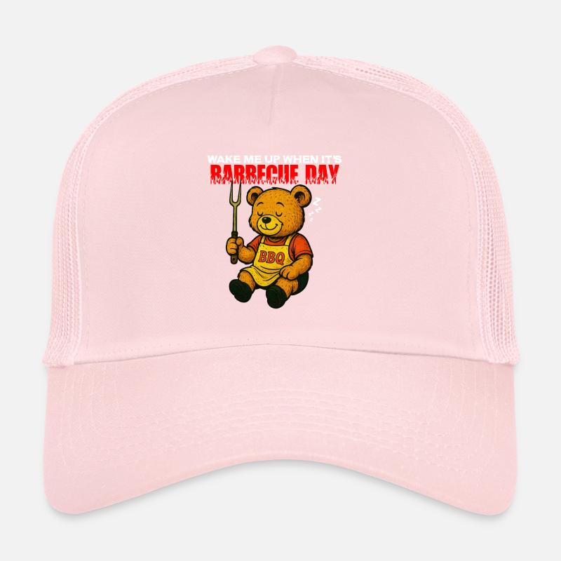 Wake Me Up When it's Barbecue Day - Humor Trucker Cap