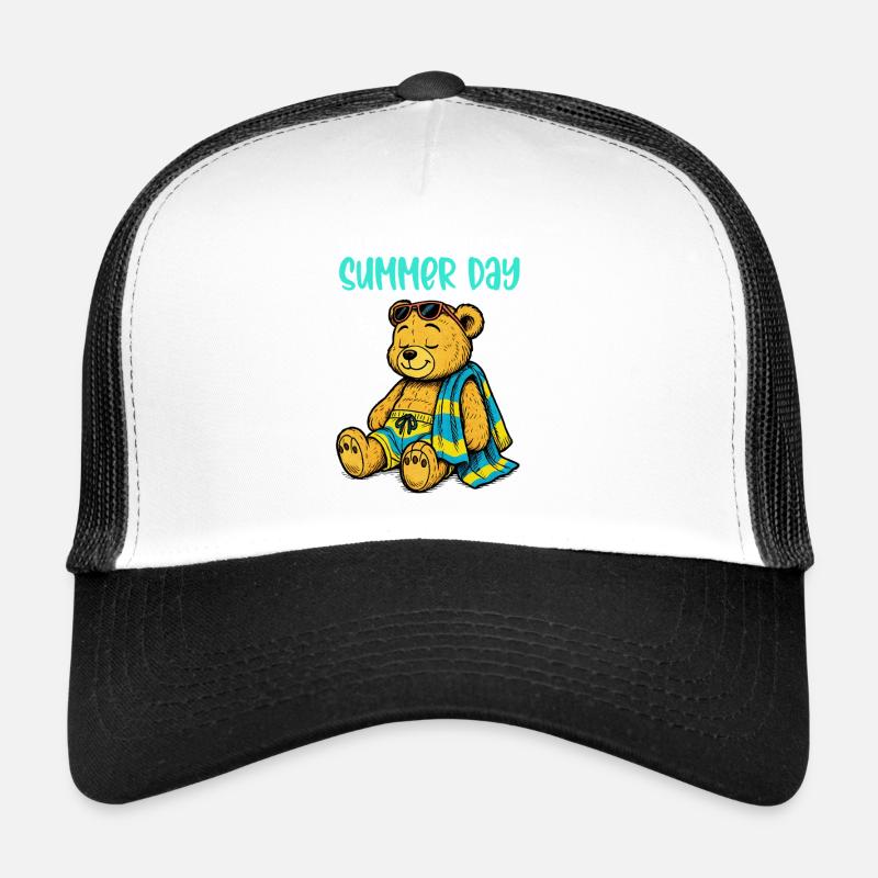 Wake Me Up When it's Summer Day - Holiday Humor Trucker Cap
