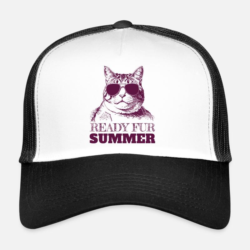 Chonky Cat ready for summer Trucker Cap