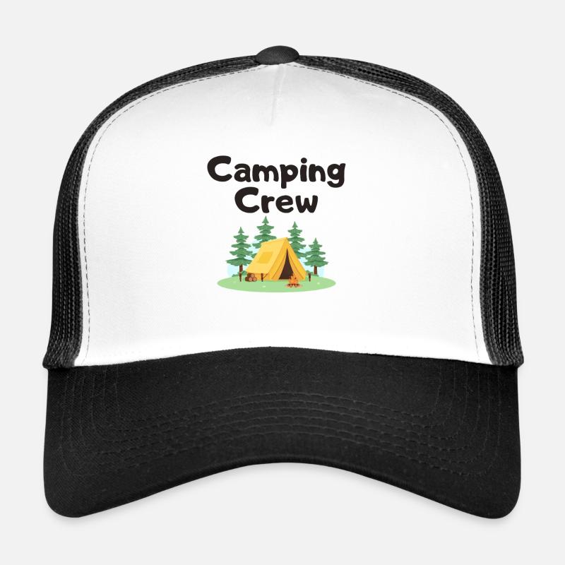 Conception de tente de camping d’aventure Casquette trucker 