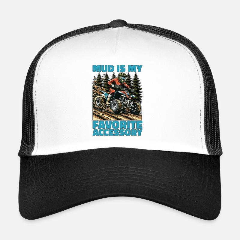 Mud Racing Mud est mon accessoire préféré Motorsport Casquette trucker 