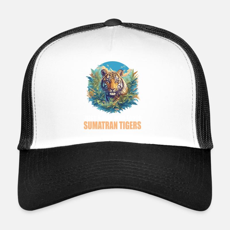 Tigre de Sumatra Casquette trucker 