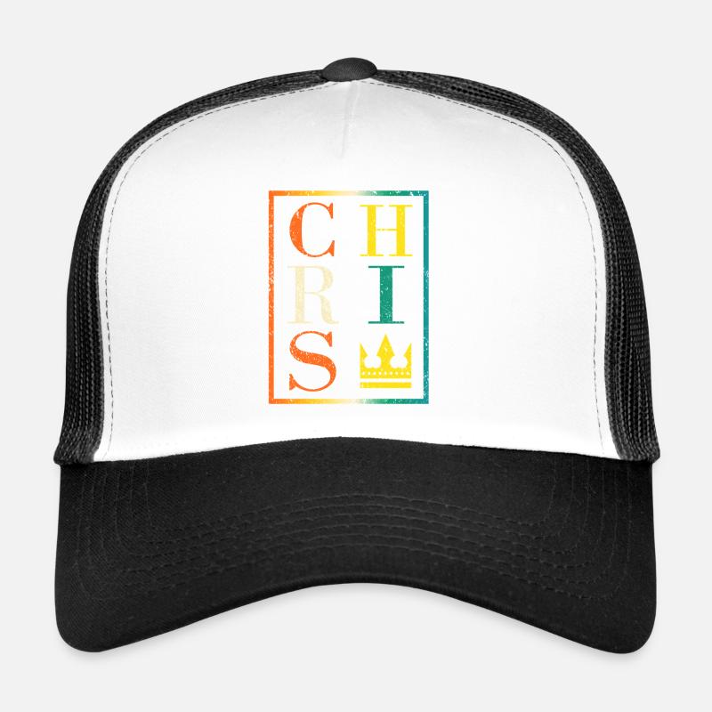 Conception de collage de lettres royales Casquette trucker 