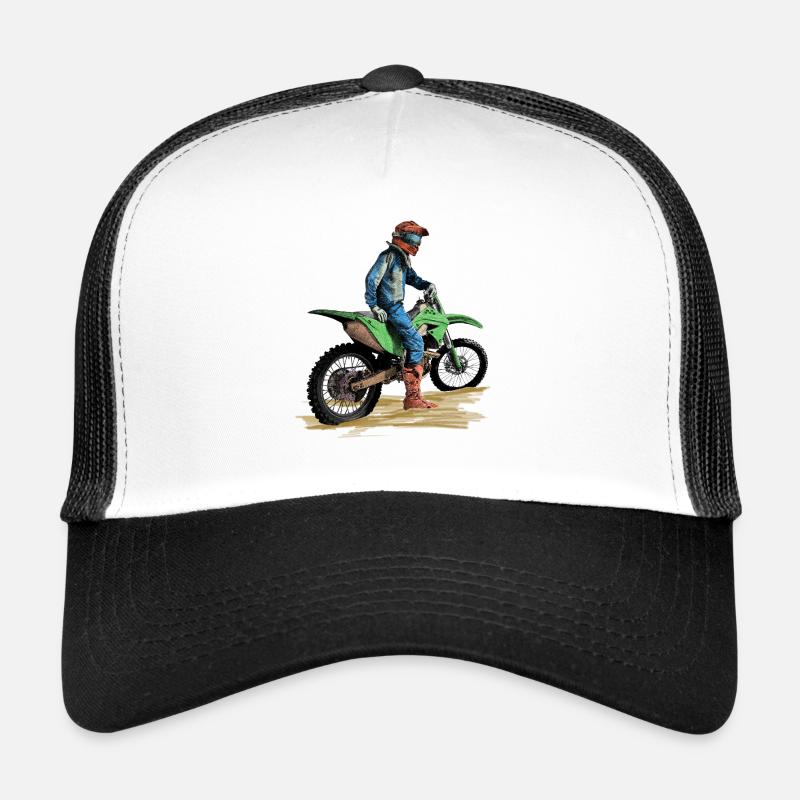 Moto de cross Casquette trucker 