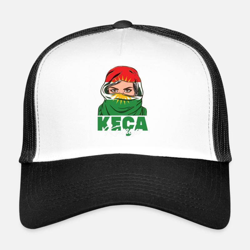 Kurdistan Kurdes Kurde impression standard Casquette trucker 