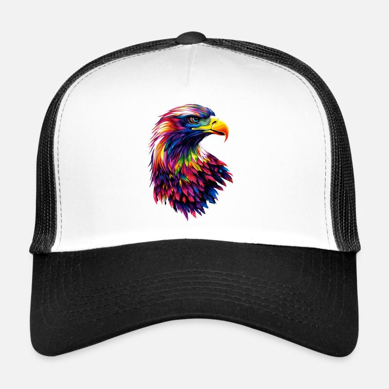 Aigle Pygargue à tête blanche Aigle royal Pygargue à queue blanche Casquette trucker 