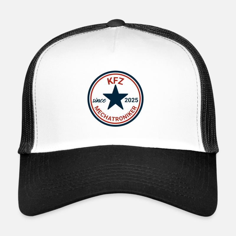 Insigne de technicien en mécatronique automobile 2025 Casquette trucker 