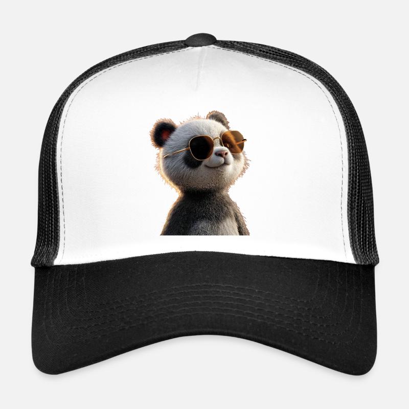 Panda Ours Pandas Géants Panda Géant Mignon Panda Ours Panda Casquette trucker 