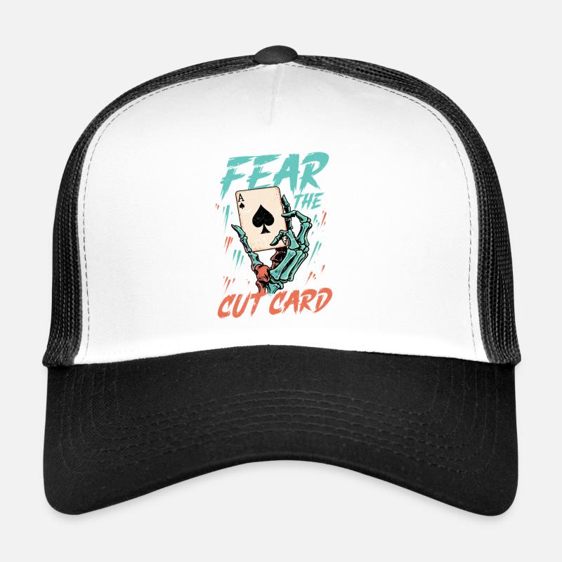 Cribbage Fear La carte coupée Casquette trucker 