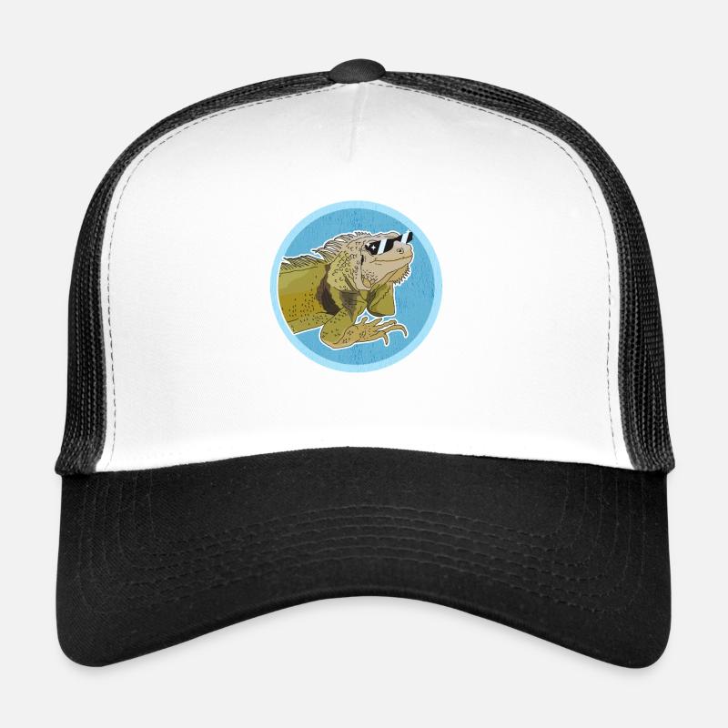 Iguana Lizard Iguanas Gifts Trucker Cap