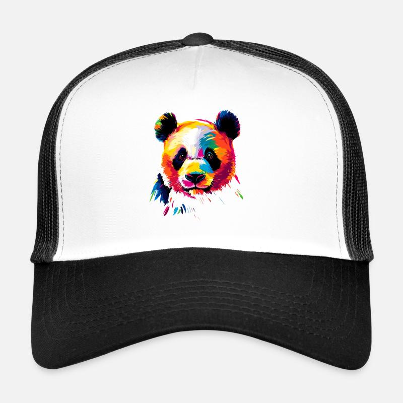 Panda Ours Pandas Géants Panda Géant Mignon Panda Ours Panda Casquette trucker 