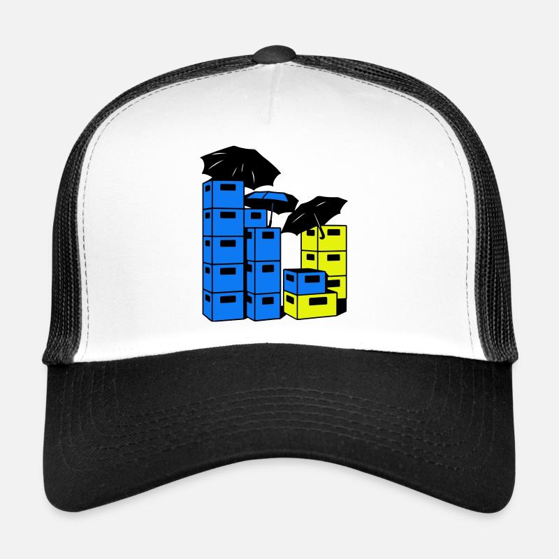 Art de la caisse de bière Casquette trucker 