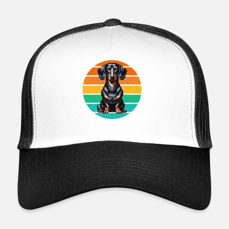 Teckel Chien Teckel Éleveur Teckel Lover Teckel Casquette trucker 