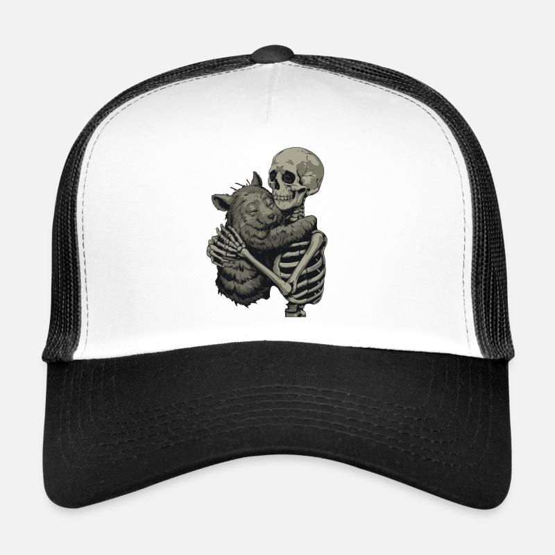 Wombat Squelette Amour Casquette trucker 