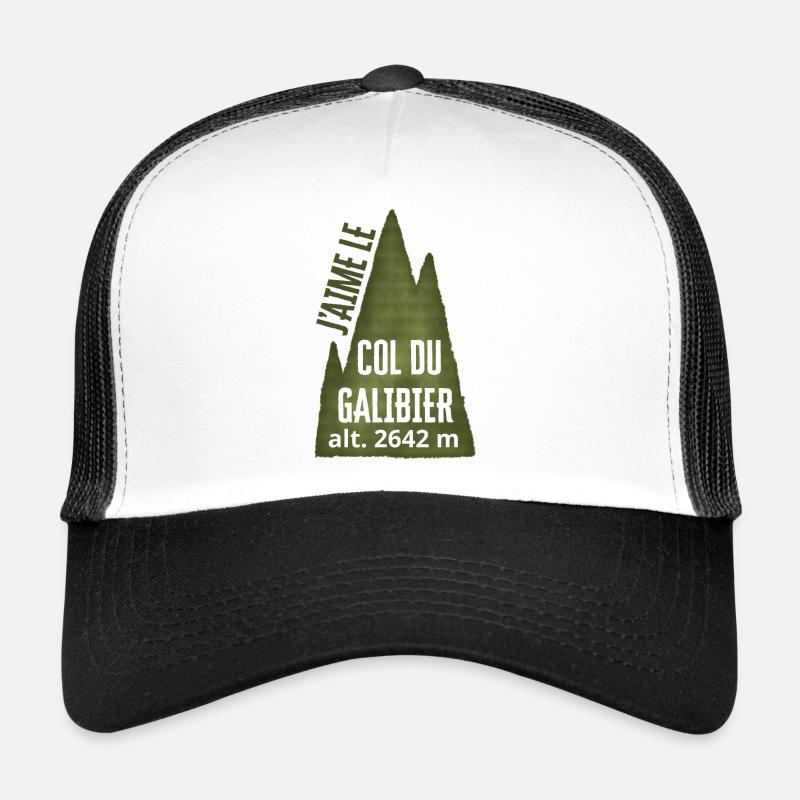 Col du Galibier Alt 2642 m Trucker Cap